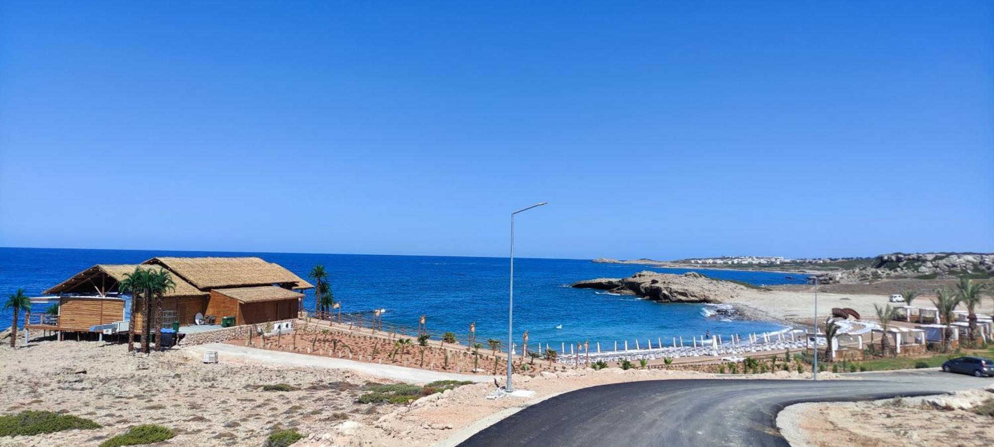 The Seaterra Reserve Penthouse With Mountains&Seaviews And Rooftop Terrace Akanthou Eksteriør bilde