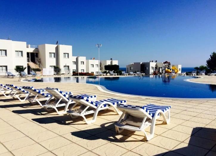 The Seaterra Reserve Penthouse With Mountains&Seaviews And Rooftop Terrace Akanthou Eksteriør bilde